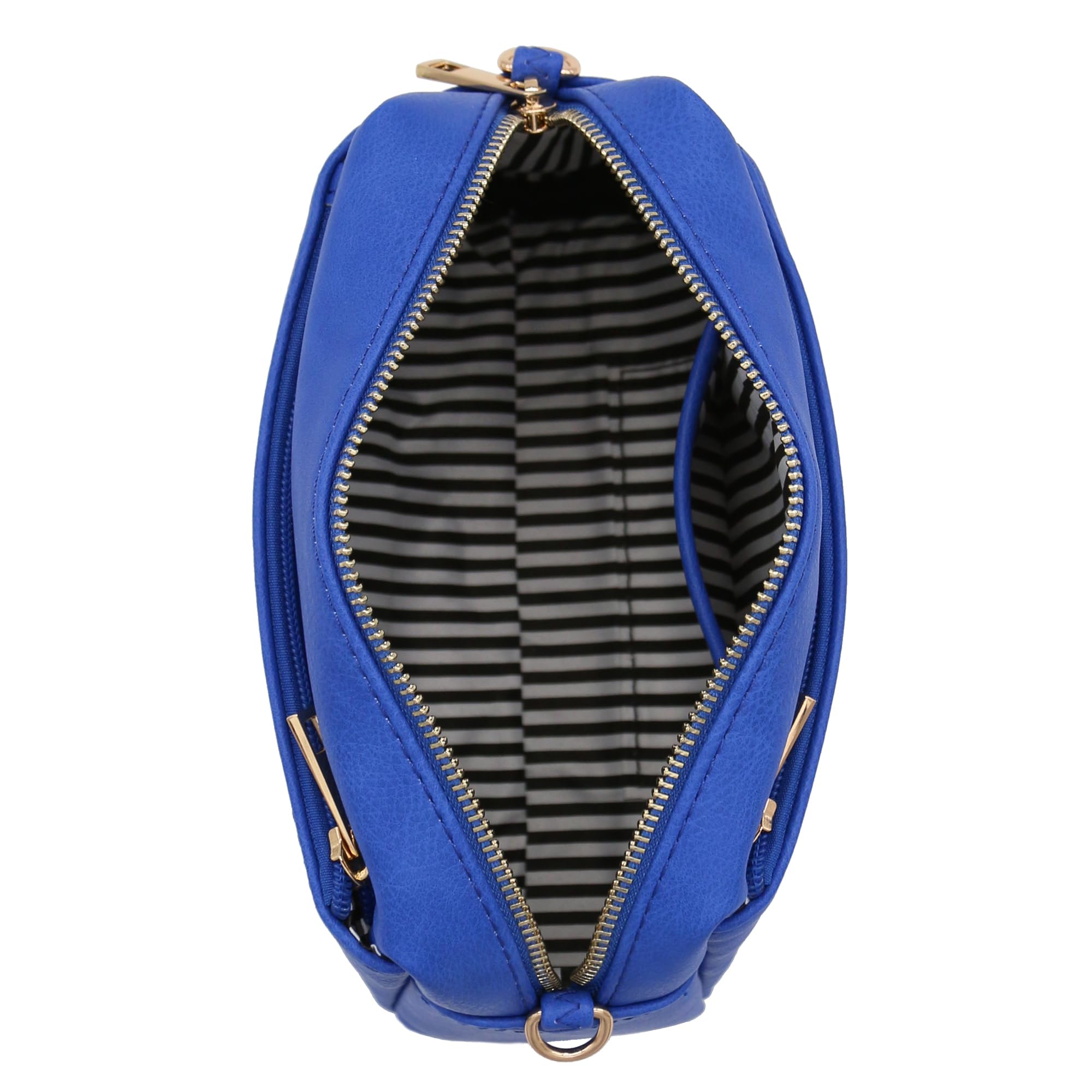 Stylish Triple Zip Small Crossbody Bag for Women - Trendy Mini Shoulder Purse with Multiple Compartments | Perfect for Travel, Shopping & Everyday Use