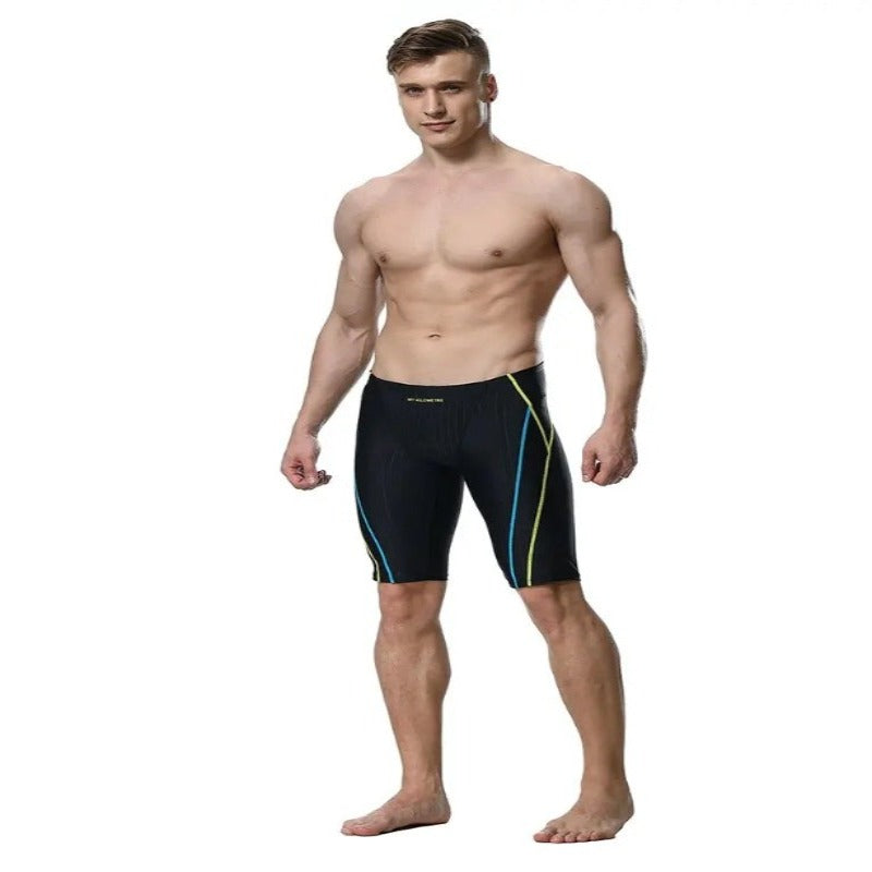 Men's Competitive Swim Jammers - High-Performance Swimwear for Training & Racing | Perfect for Pool, Triathlon & Water Sports