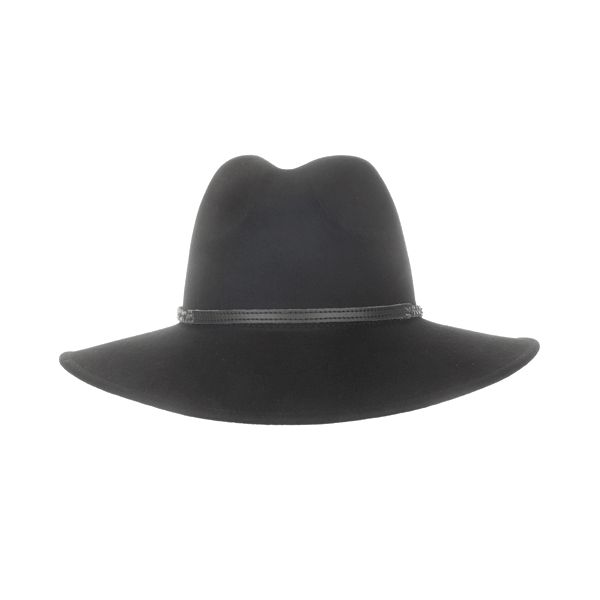 Barbour Tack Fedora Hat for Men - Classic Wool Felt Fedora with Leather Band - Stylish Outdoor & Casual Wear for Hiking, Travel, and Everyday Use