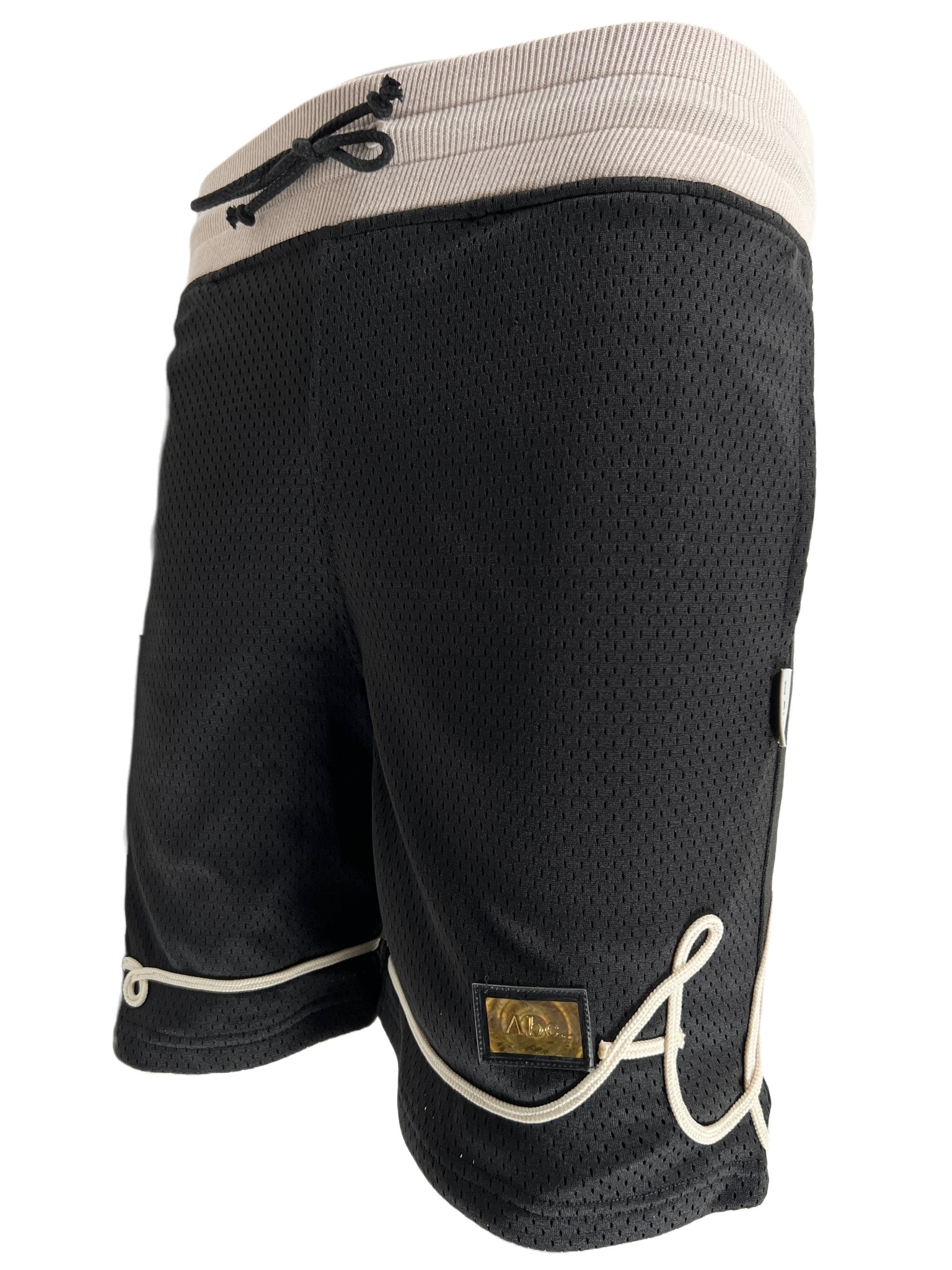 Advisory Board Crystals Soutache Basketball Shorts for Men - Anthracite Black | Breathable Athletic Shorts for Basketball, Gym & Casual Wear