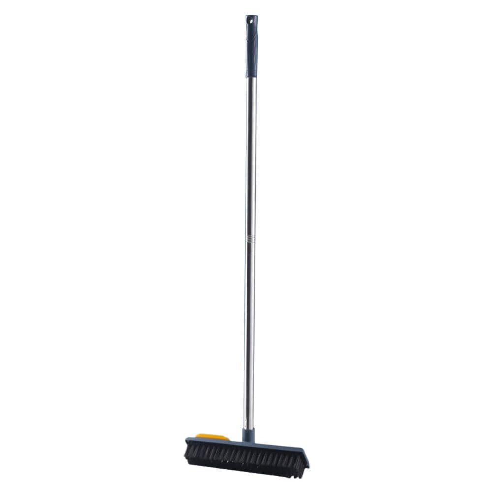 DOITOOL Multi-Purpose Squeegee Brush - Heavy Duty Deck, Grout, and Shower Scrubber - Perfect for Tile Cleaning, Bathroom Scrubbing, and Outdoor Surface Maintenance