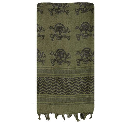 Olive Drab/Skulls