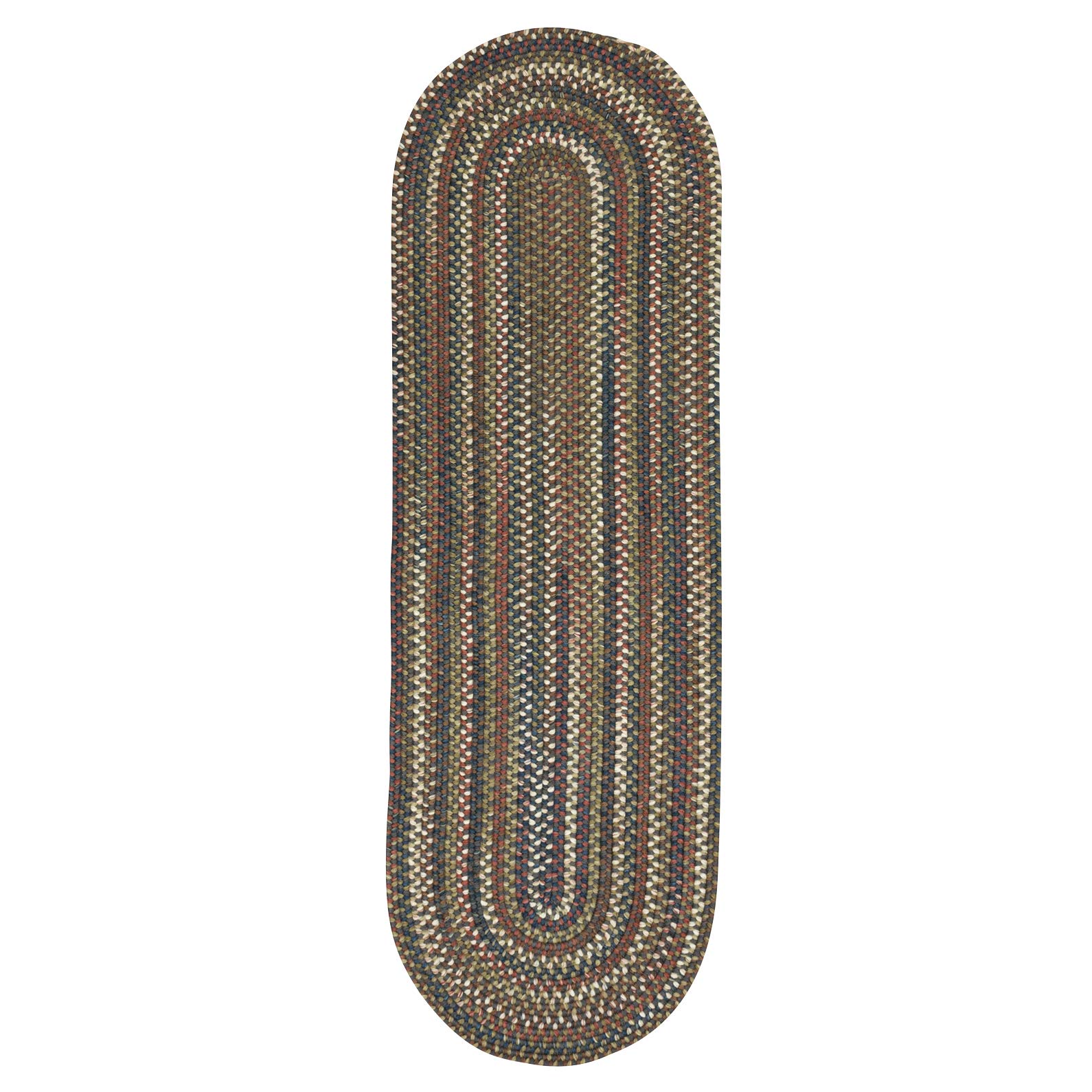 Premium Gray Cedar Cove Runner Rug 2' x 12' - Non-Slip Hallway Carpet for Entryway, Kitchen, Bathroom & High Traffic Areas