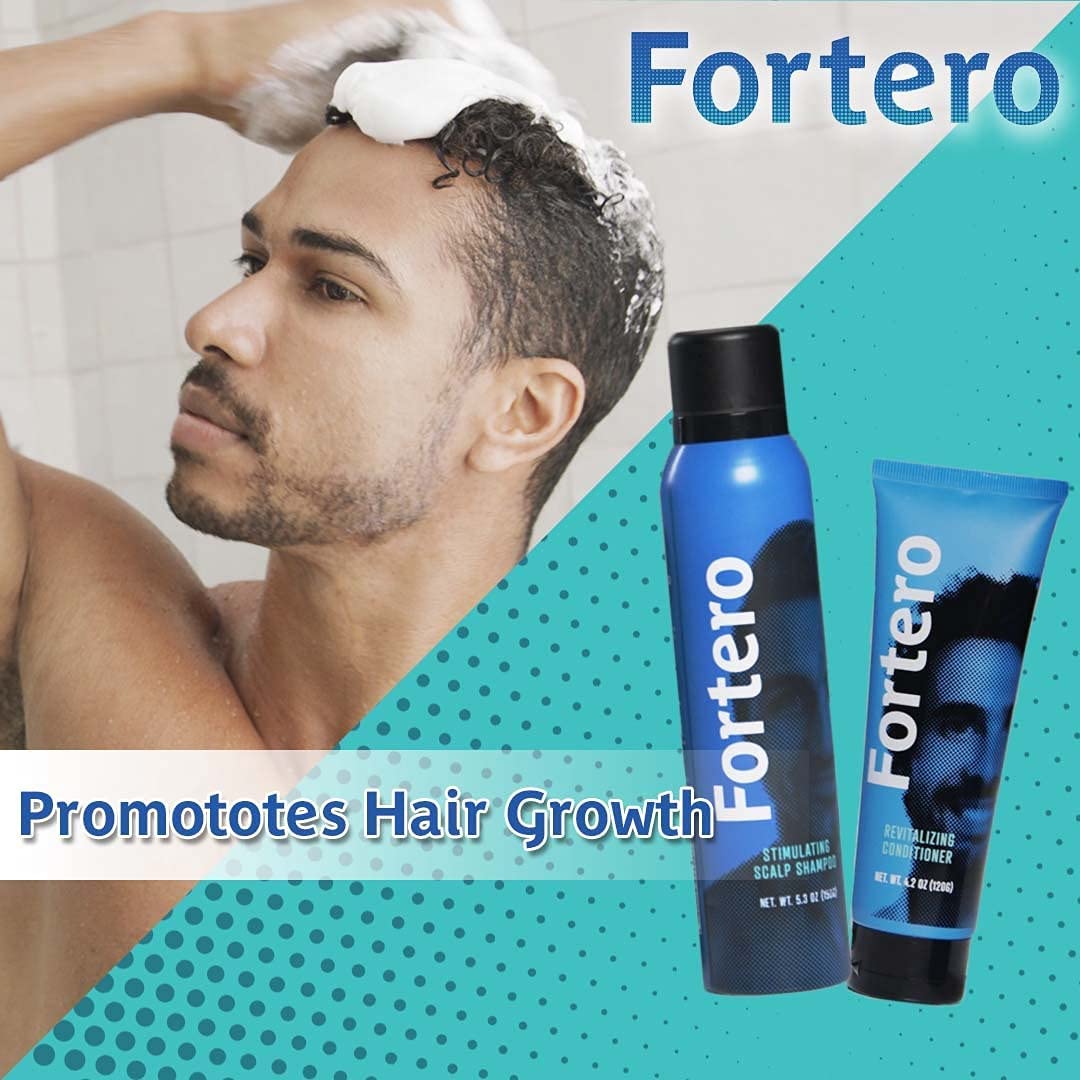Hair Growth Shampoo and Conditioner Set - Volumizing & Strengthening for All Hair Types - Reduces Frizz, Adds Shine & Soothes Itchy Scalp - Sulfate Free & Natural Ingredients (1 Set) - Perfect for Daily Hair Care & Scalp Treatment at Home