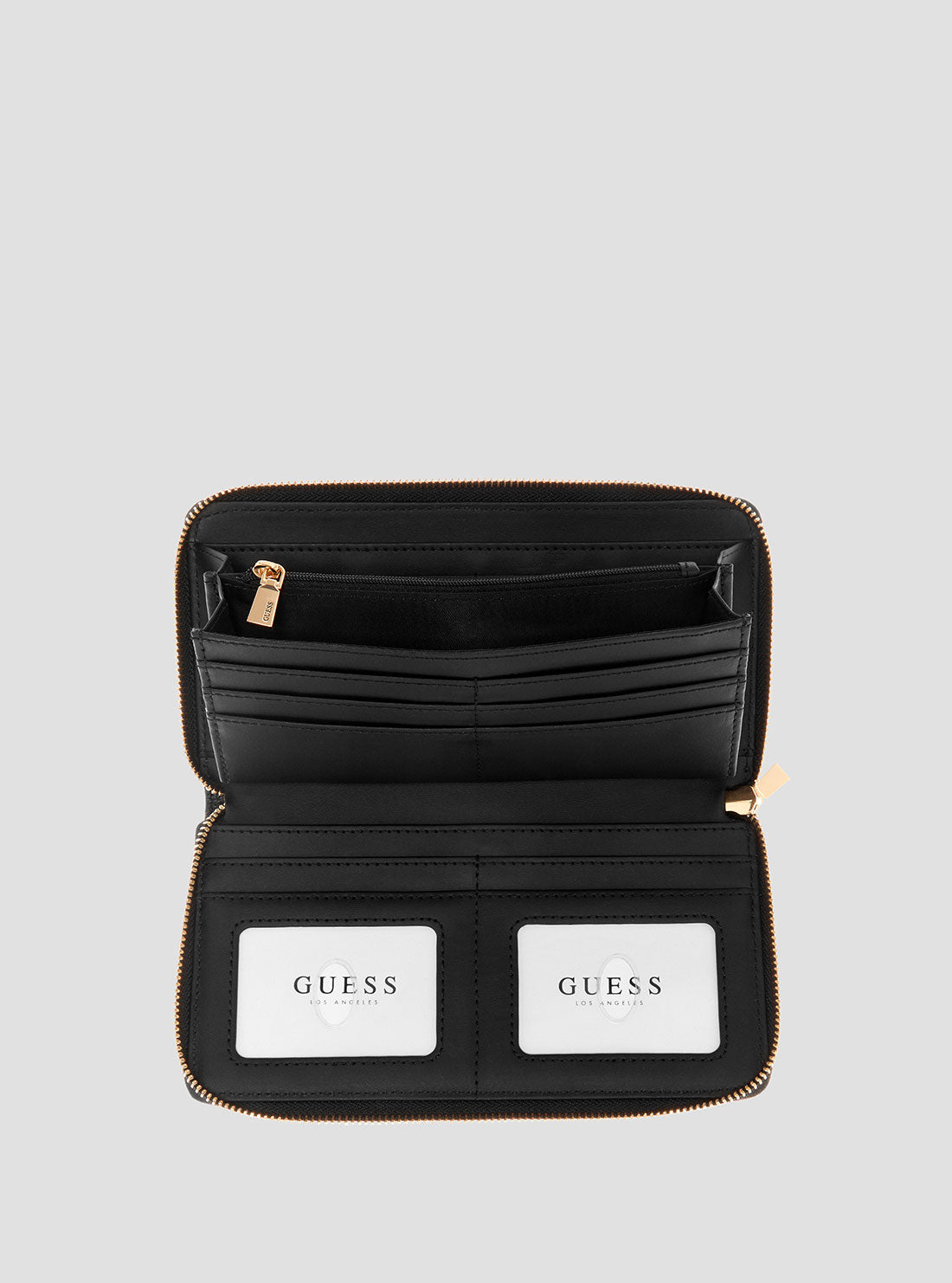 Black Laurel Organizer Wallet - Slim RFID Blocking Leather Wallet for Men & Women - Perfect for Travel, Business & Everyday Use