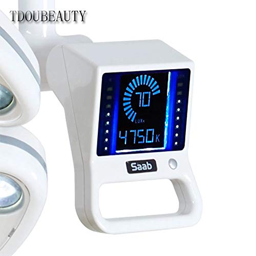 Professional Dental Shadow Lamp with Touch LED Lighting - Dual Head Surgical Light for Dentists, Pet Surgery & Tattoo Parlors | Perfect for Dental Chairs, Veterinary Clinics & Beauty Studios