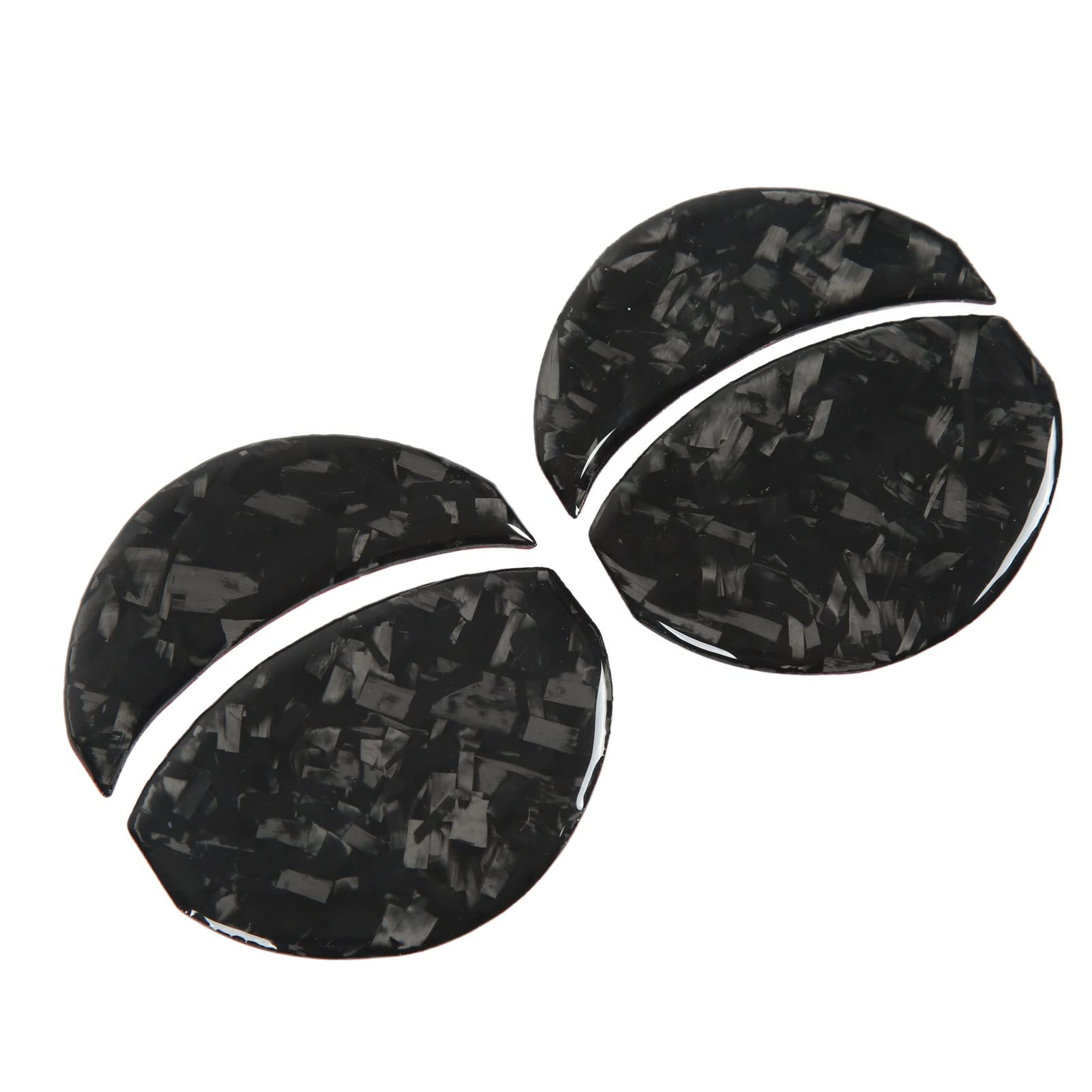 Carbon Fiber Car Air Vent Cover Trim - Stylish & Durable Air Outlet Decoration for Auto Interior (Perfect for Sedans, SUVs & Luxury Vehicles)
