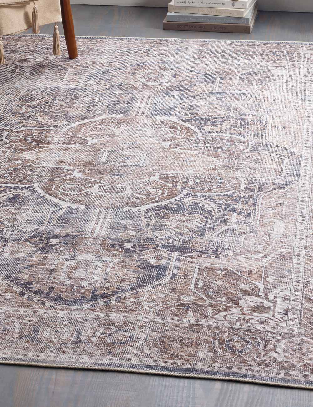 Premium Handmade Caspian Rug – Traditional Persian Design, Soft & Durable – Perfect for Living Room, Bedroom, or Office Decor