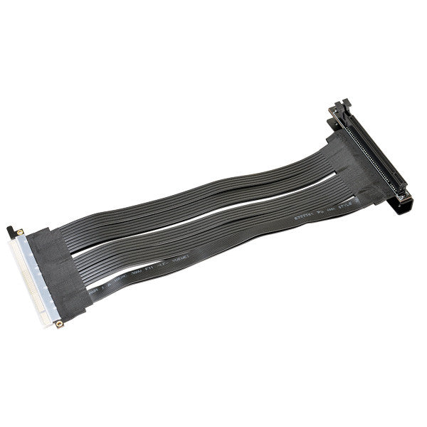 Lian Li Black 300mm PCIe 16X Riser Cable Extender Kit - High-Speed GPU Extension for O11 Case - Perfect for Gaming PC Builds and Custom Workstations