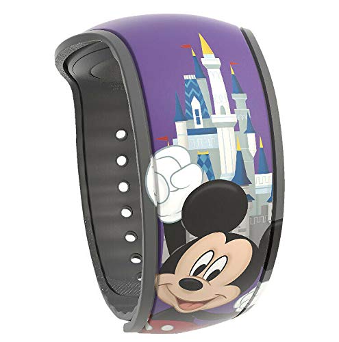 Disney MagicBand 2 Mickey Mouse Passholder Limited Edition Purple - Unlinked RFID Wristband for Disney World & Disneyland Park Entry, FastPass+, and Photo Linking