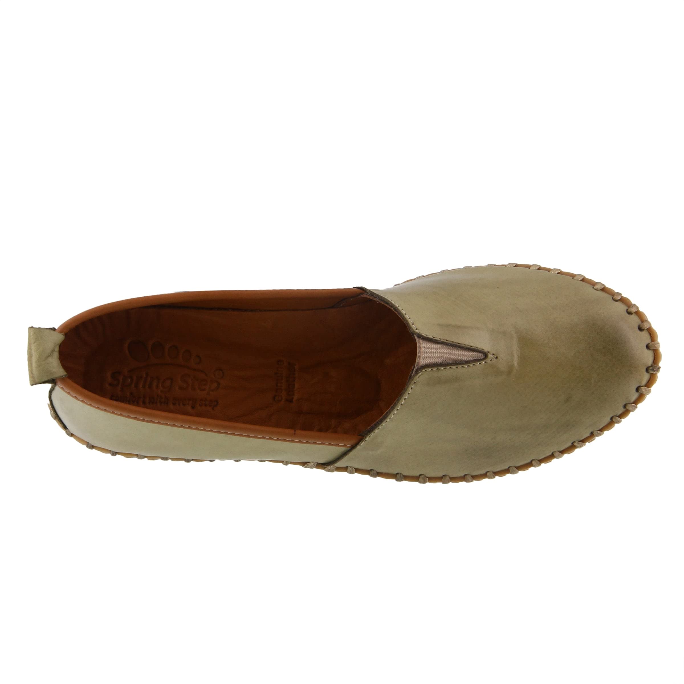 Spring Step Women's Tispea Comfort Loafers - Slip-On Casual Flats for Work & Everyday Wear | Lightweight & Supportive Shoes for Office, Travel & Walking