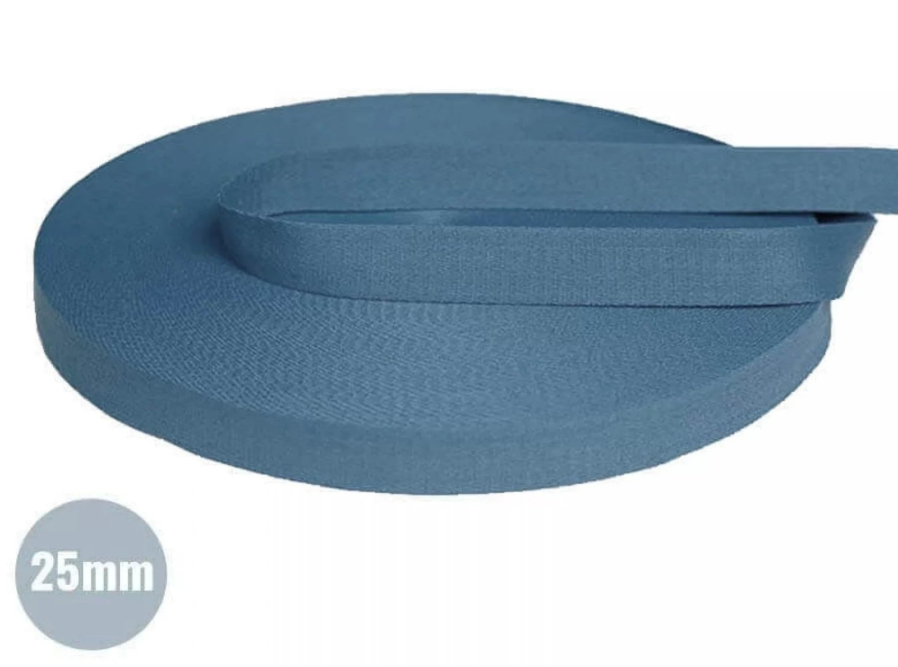 25mm Cotton Webbing - Heavy Duty Natural Cotton Straps for DIY Crafts, Sewing Projects & Bag Making - Perfect for Handles, Belts & Home Decor Accessories
