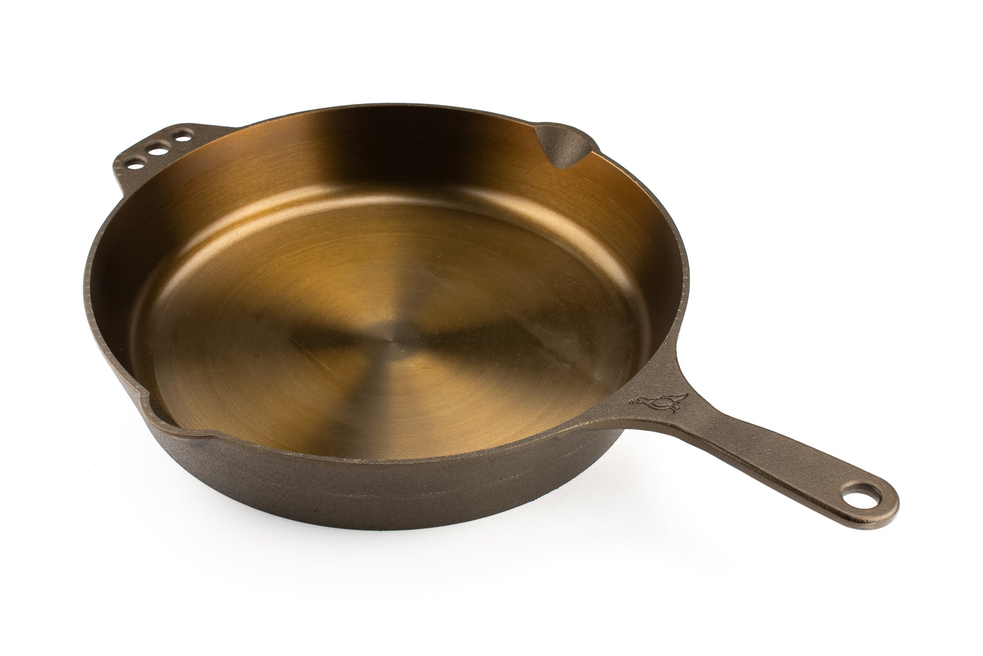 Smithey Cast Iron Skillet - Premium 10.5 Inch Seasoned Iron Pan for Cooking, Baking & Grilling - Perfect for Stovetop, Oven & Outdoor Camping