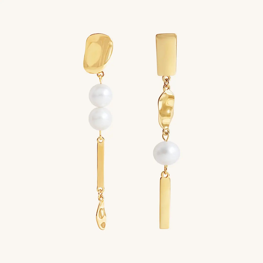 Stylish Antony Earrings for Women - Trendy Gold Hoop Earrings for Everyday Wear - Perfect for Parties, Work & Casual Outfits