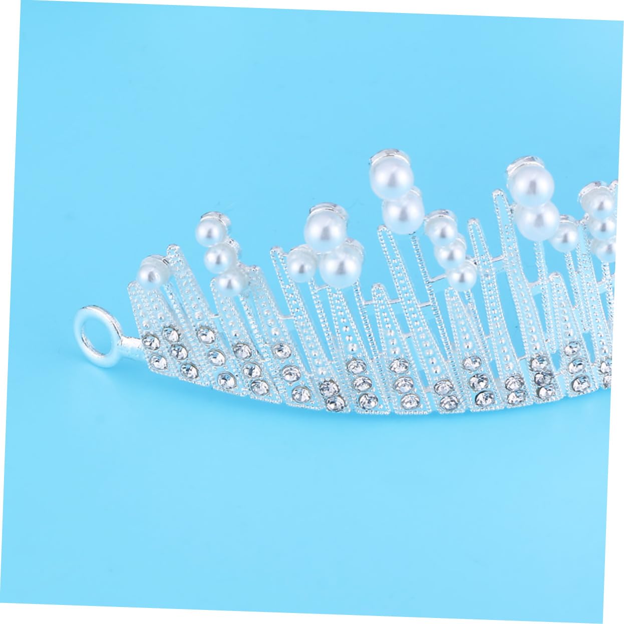 POPETPOP 2-Piece Bridal Tiara Set - Elegant Wedding Hair Crown for Women, Bride Alloy Hair Accessories | Perfect for Weddings, Prom, Pageants & Special Occasions