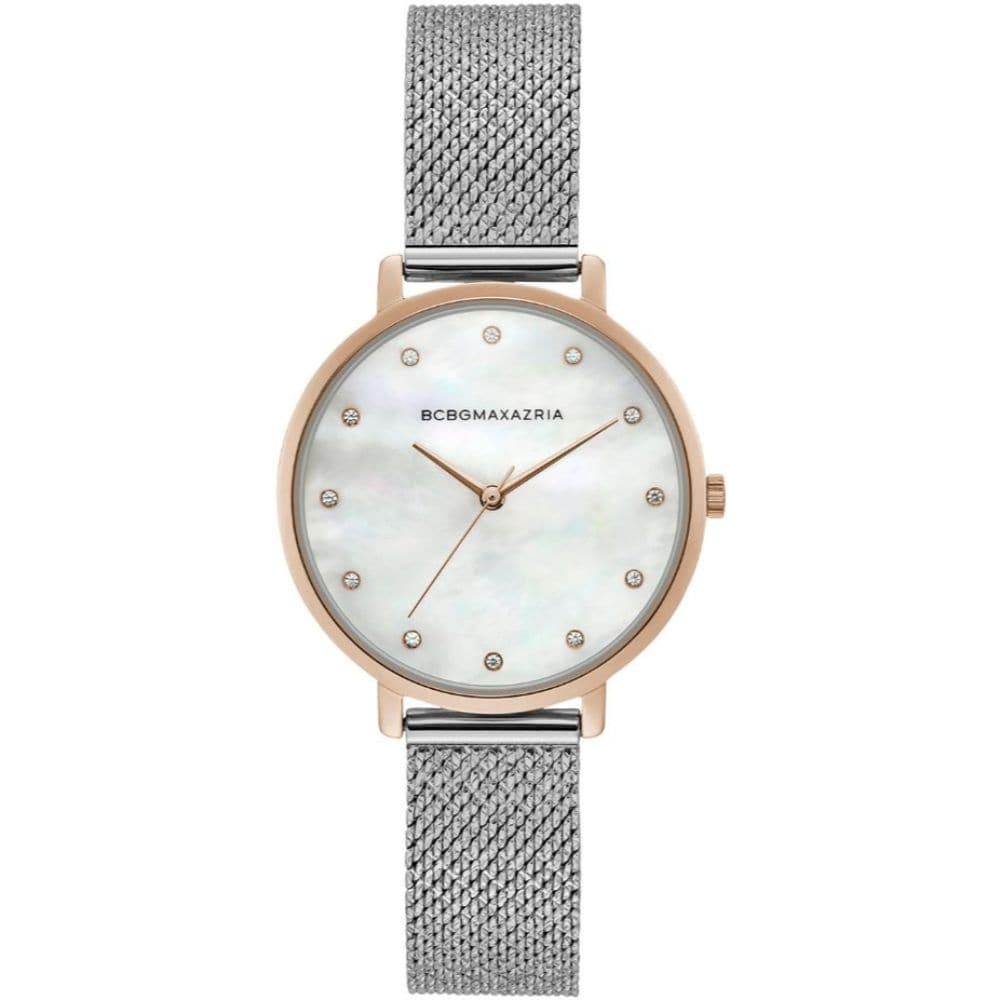 BCBGMAXAZRIA BG50996007 Women's Luxury Watch - Elegant Stainless Steel Bracelet, Water Resistant - Perfect for Office, Party & Special Occasions