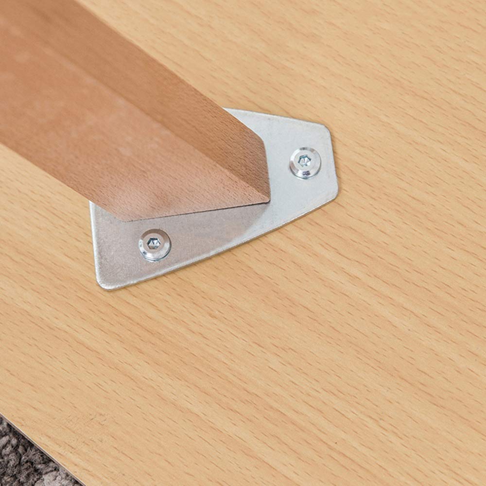 Modern Wooden Coffee Table - 40x40x45cm Sofa Side Table, Living Room Snack Table & Bedside End Table | Perfect for Small Spaces, Apartments, TV Lounges & Bedroom Decor