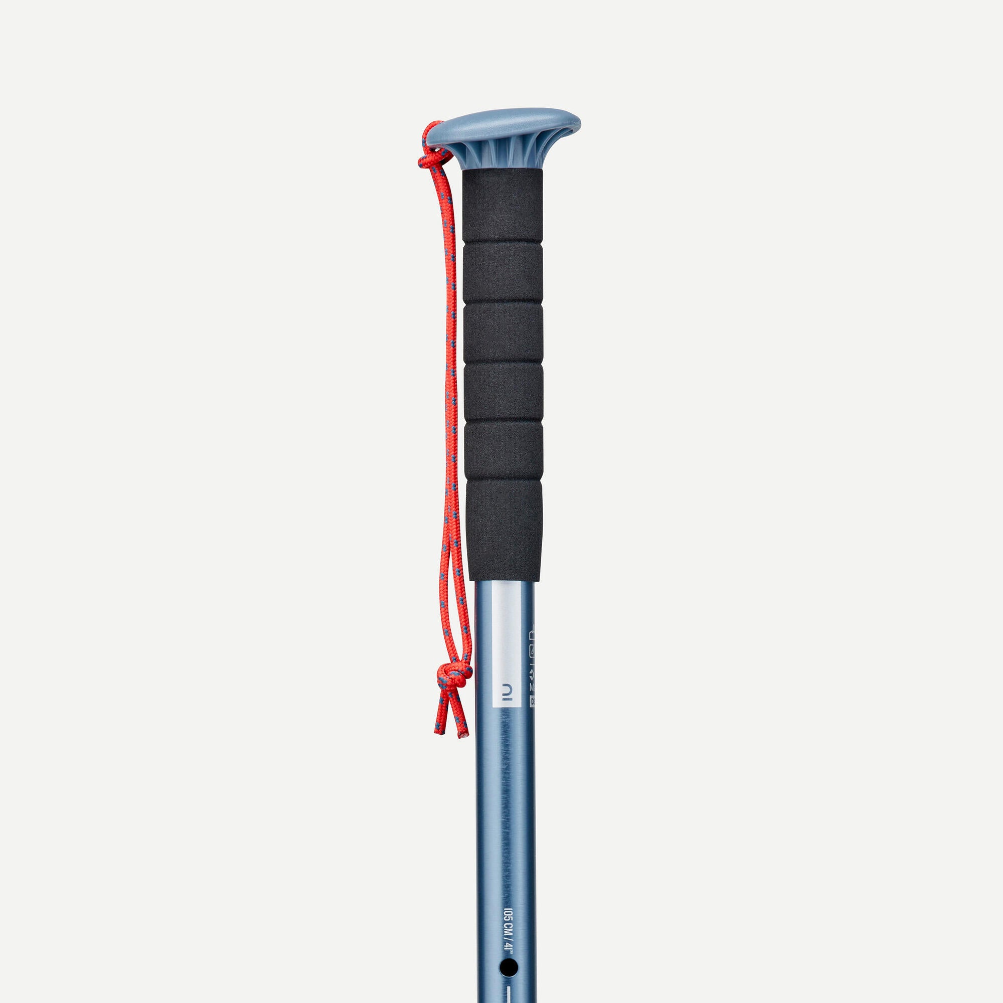 Forclaz MT100 Trekking Pole - Lightweight Aluminum Hiking Stick with Cork Grip & Adjustable Height - Perfect for Backpacking, Mountain Climbing & Outdoor Adventures