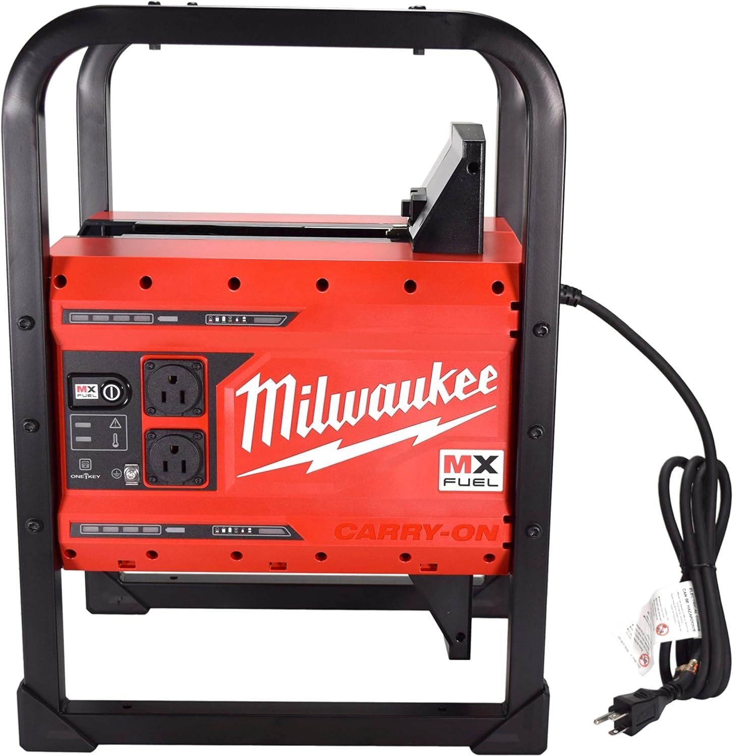 Milwaukee MXF002-2XC 3600W/1800W Portable Battery Powered Generator with 2 Batteries - Push Start, Quiet Power for Camping, RV Trips & Emergency Backup