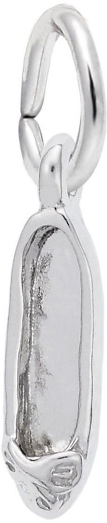 Rembrandt Sterling Silver Ballet Shoe Charm for Jewelry Making - Perfect for DIY Bracelets, Necklaces & Gifts for Dancers