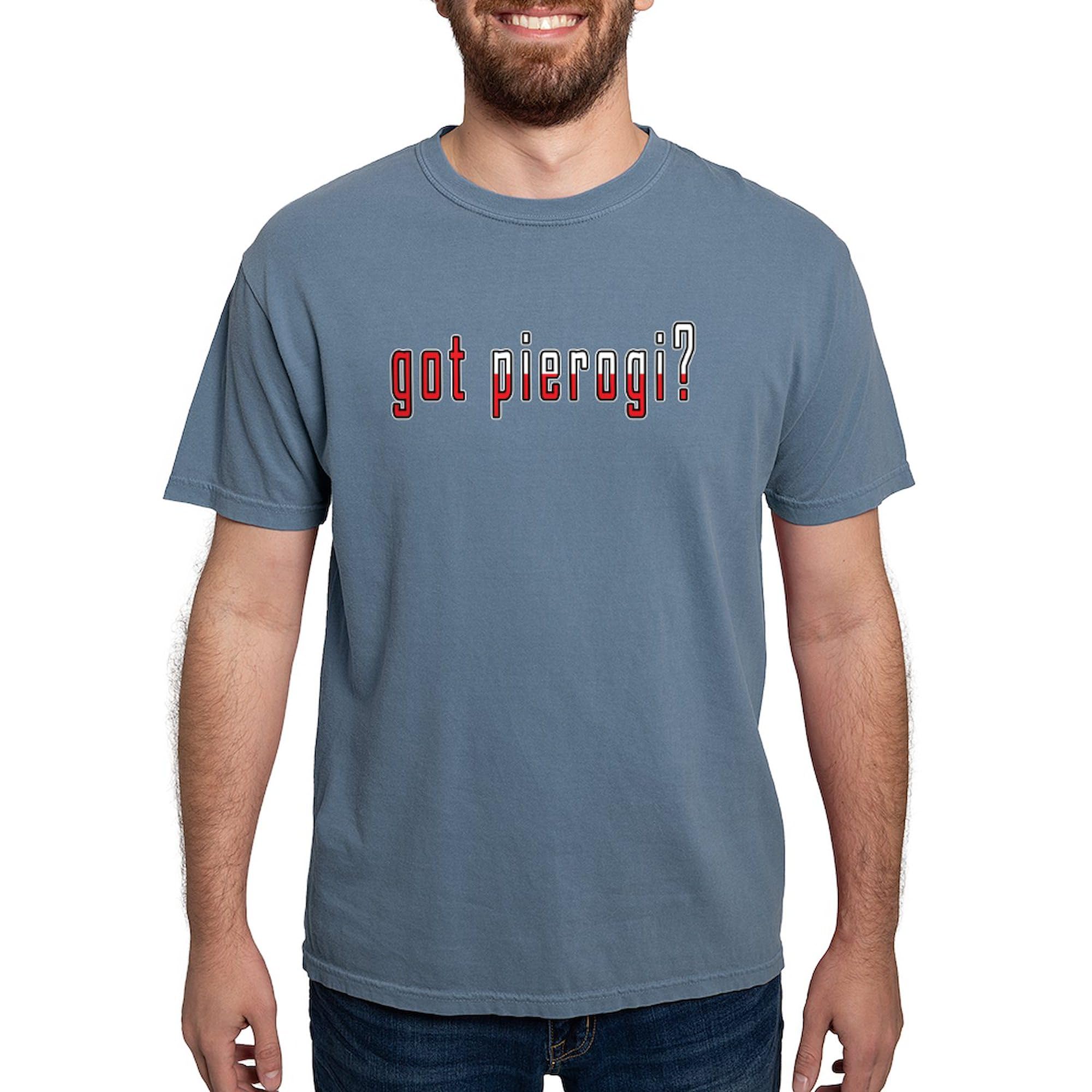 Got Pierogi? Funny Polish Pride Flag T-Shirt for Men - Comfort Colors® Soft Cotton Tee - Perfect for Polish Festivals, Family Gatherings & Cultural Events