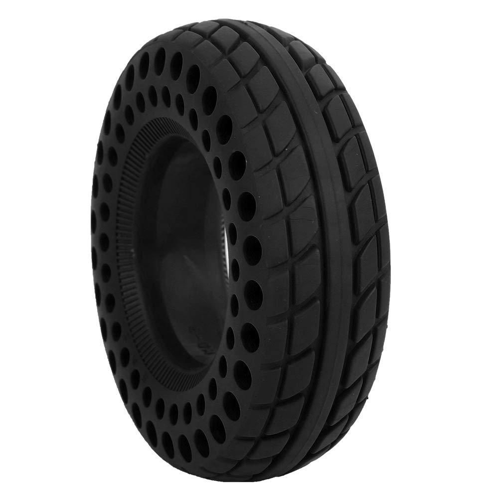 Durable 6-Inch Black Scooter Tires for 4-Wheel Scooters - Wear-Resistant Replacement Tires for Outdoor & Indoor Use
