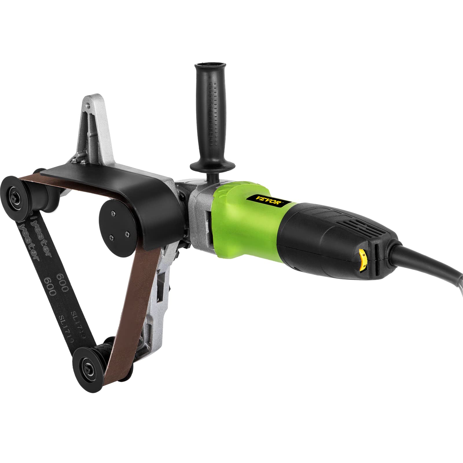 Mophorn 800W 220V Belt Sander - Variable Speed 700-3000 RPM Pipe & Tube Polisher for Metal, Wood & DIY Projects - Perfect for Home Workshops & Professional Use