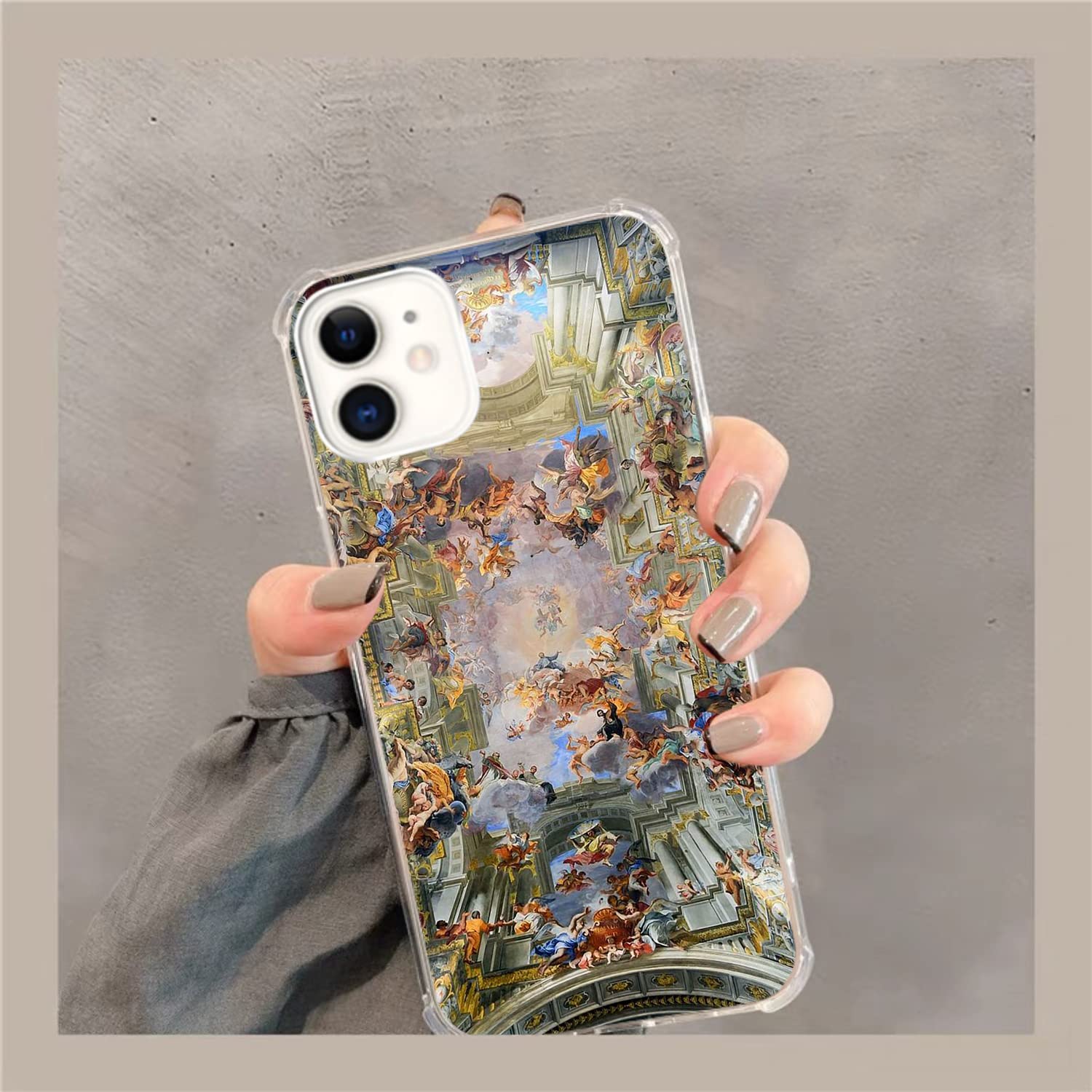 Vintage Renaissance Art Phone Case for iPhone 11 - Aesthetic TPU Bumper Cover with Trendy Design | Perfect Gift for Art Lovers & Renaissance Enthusiasts