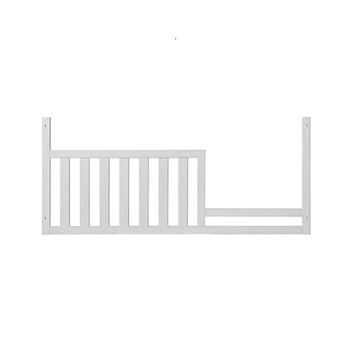 Westwood Design Convertible Crib Toddler Bed Safety Guard Rail - Solid Wood Conversion Rail for Kids Bed Transition - Childproof Bed Rail for Toddler Safety (Seashell White, Taylor) | Perfect for Nursery, Daycare & Home Use