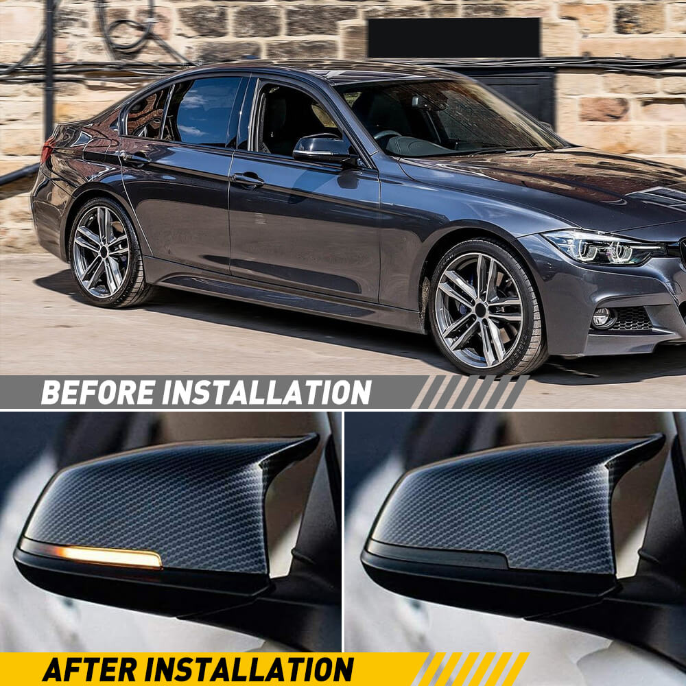 BMW 1/2/3/4 Series, X1, E84, i3 Sequential LED Side Mirror Turn Signal Lights - Dynamic Amber Indicator for Enhanced Safety & Style - Perfect for Night Driving & Custom Car Upgrades