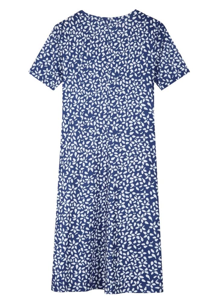 Deuyo Women's Casual Summer Midi Dresses - Elegant Flowy Dress for Mature Ladies | Perfect for Beach Vacations, Garden Parties & Everyday Wear