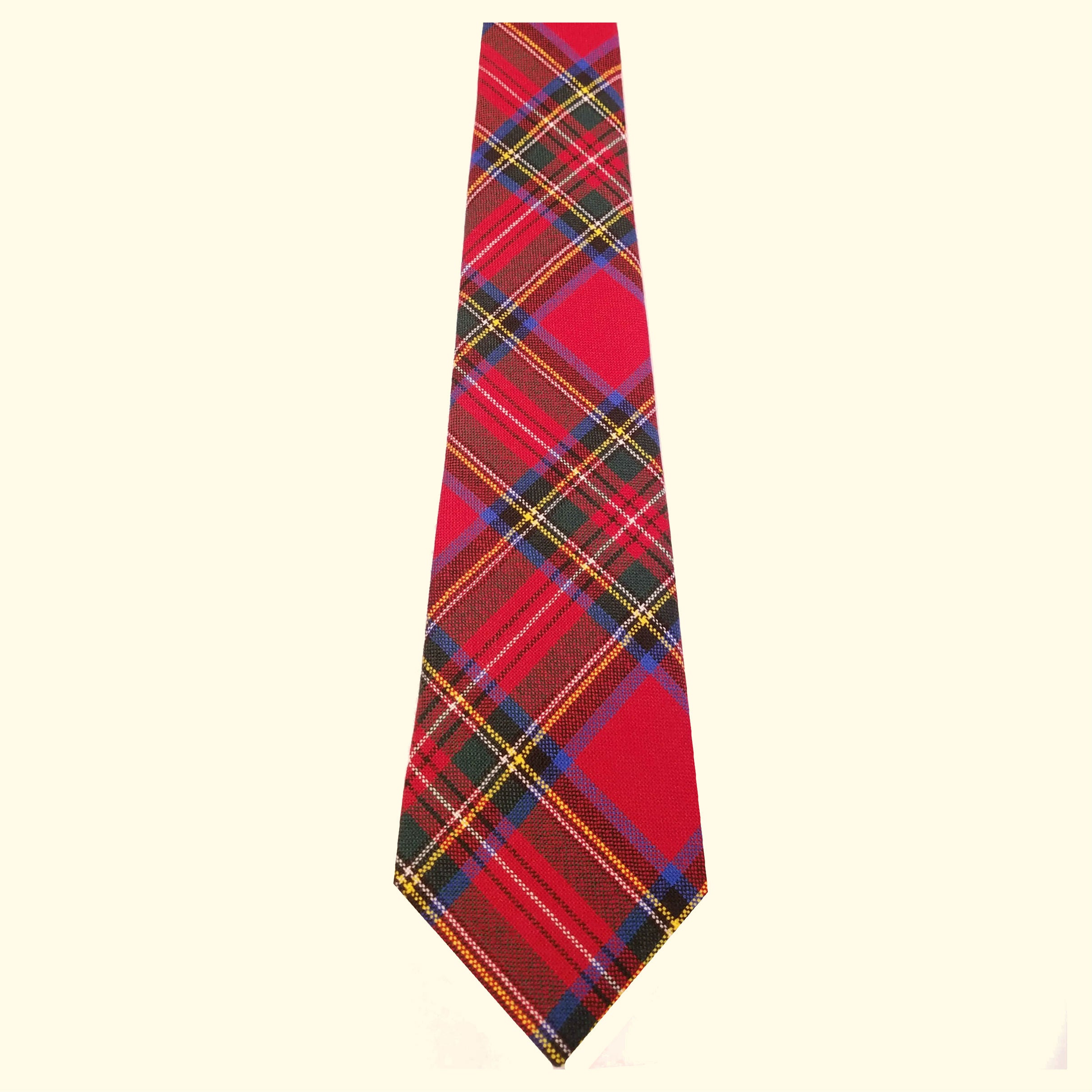 Premium Wool Tartan Neckties for Men - 99 Modern Color Patterns | Perfect for Weddings, Business & Formal Events