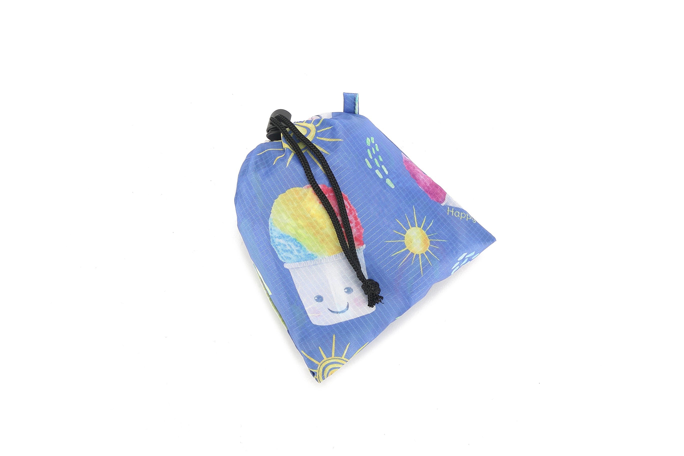 Foldable Tote Bag for Women - Lightweight & Waterproof - Perfect for Grocery Shopping, Beach, Travel & Work (Shave Ice Blue)