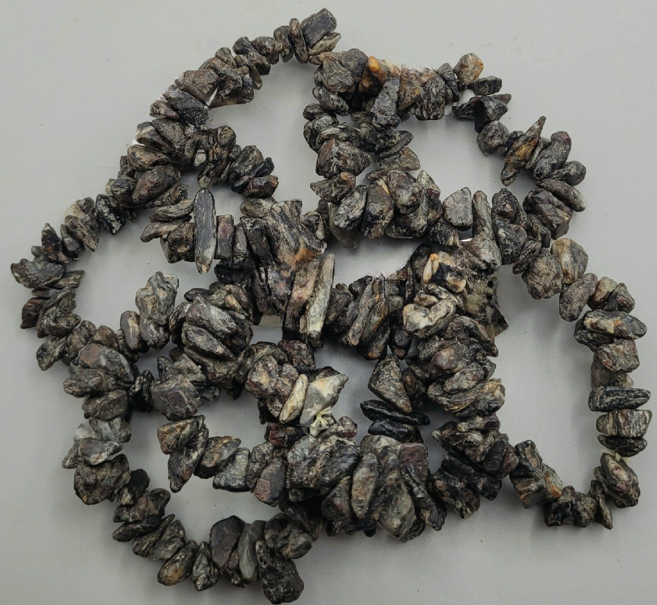 Authentic Canadian Staurolite & Garnet Bracelet - Natural Stone Jewelry for Women, Healing Crystal Gift for Meditation & Spiritual Energy