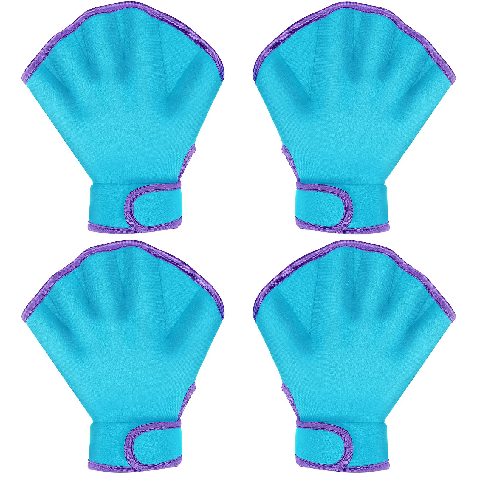 Tarpop 2 Pairs Swimming Gloves for Men & Women - Water Resistance Webbed Training Gloves for Aquatic Fitness, Pool Swimming & Water Aerobics - Perfect for Exercise, Training & Water Sports