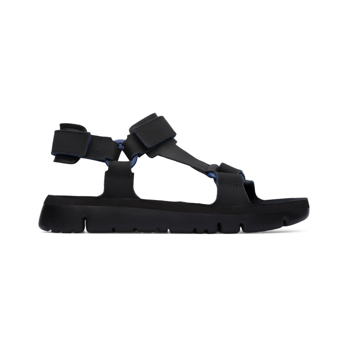 **Camper Men's Oruga Black Sandals – Comfortable Outdoor & Casual Walking Shoes for Summer Travel & Beach Adventures**