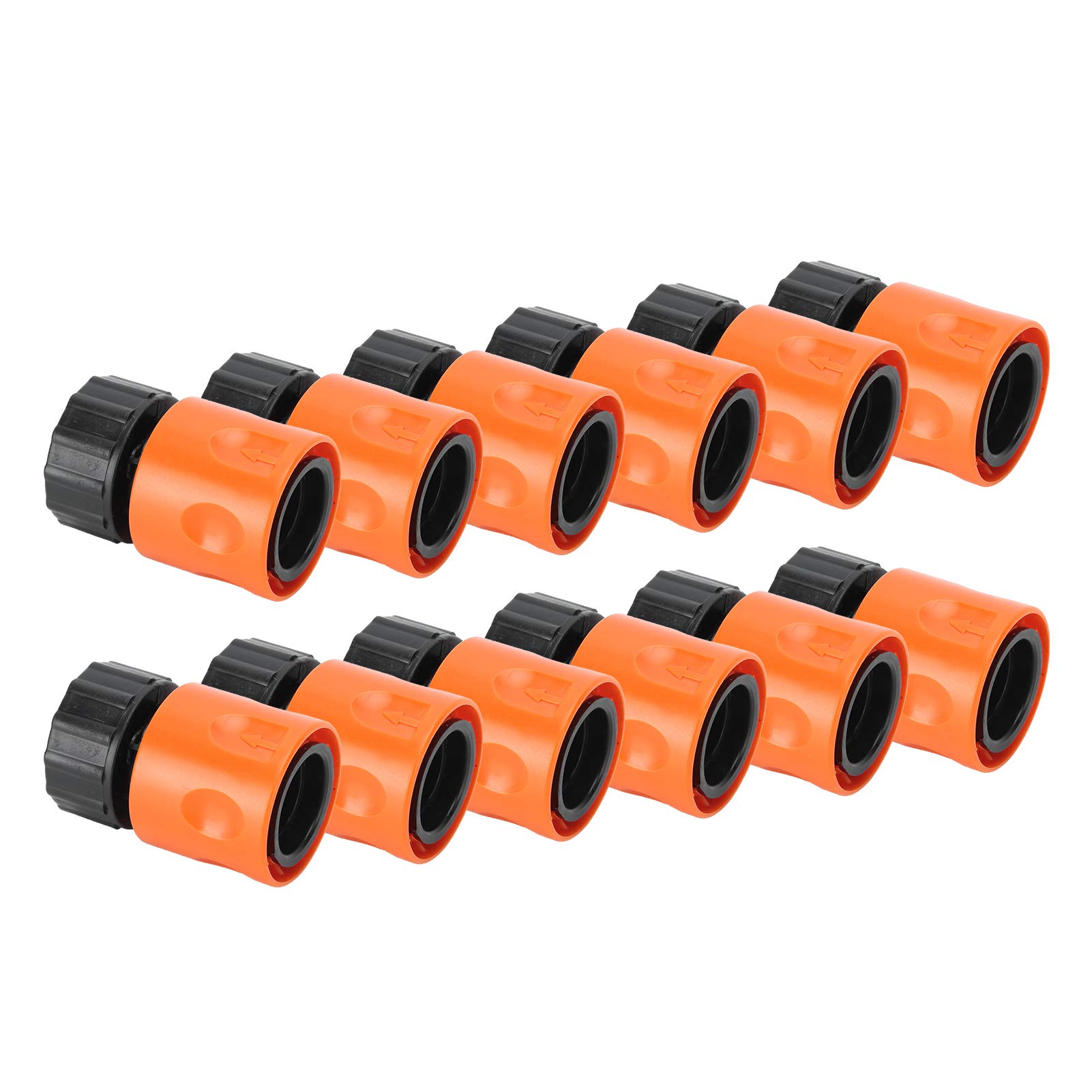 12Pcs Quick Connect Hose Couplings - G3/4