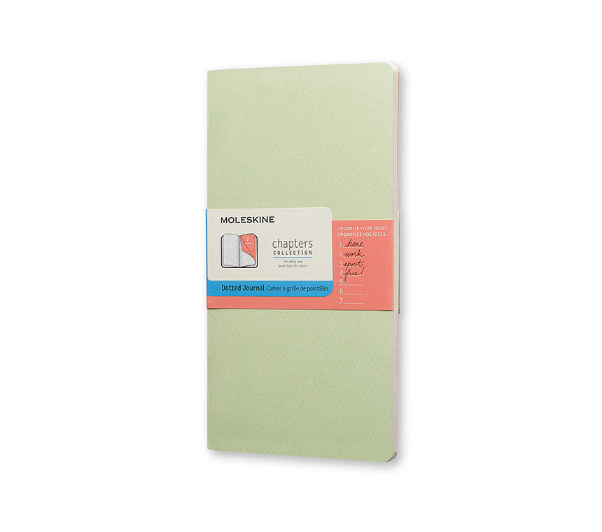 Moleskine Chapters Journal - Dotted Notebook with Soft Cover for Writing, Sketching & Note Taking | Perfect for Students, Artists & Professionals