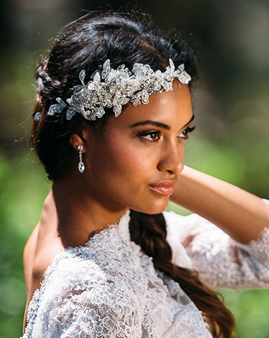 Kezani Mahala Small Marquee Crystal Drop Bridal Earrings – Elegant Wedding Jewelry for Brides, Bridesmaids & Special Occasions