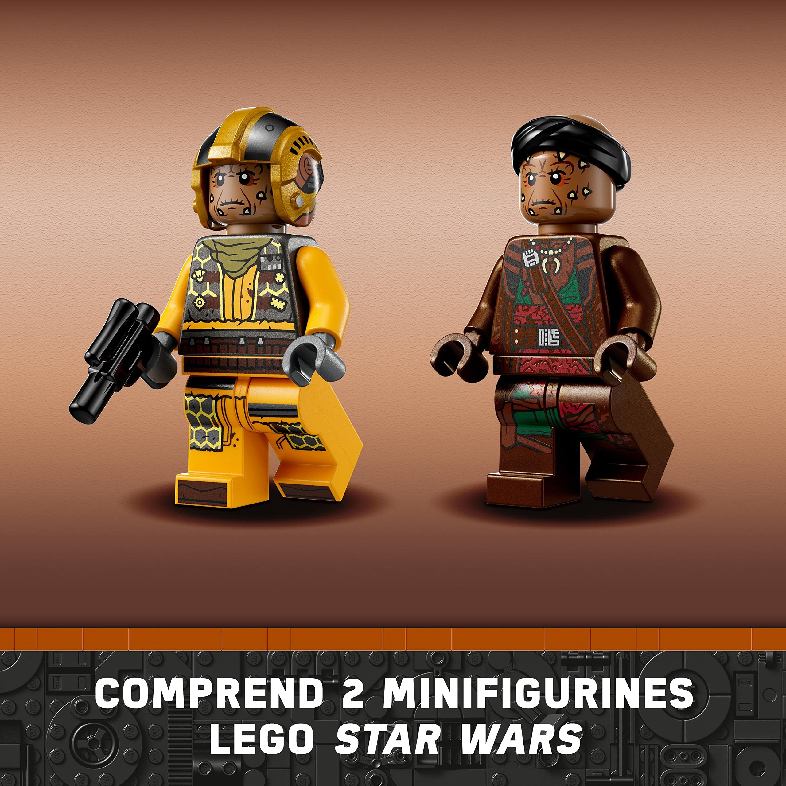 LEGO Star Wars Pirate Snub Fighter Building Toy Set (75346) - The Mandalorian Season 3 Collectible with Starfighter Model, Pilot & Vane Minifigures - Perfect Gift for Boys & Girls Ages 8+ | Great for Space Battles & Star Wars Themed Playtime