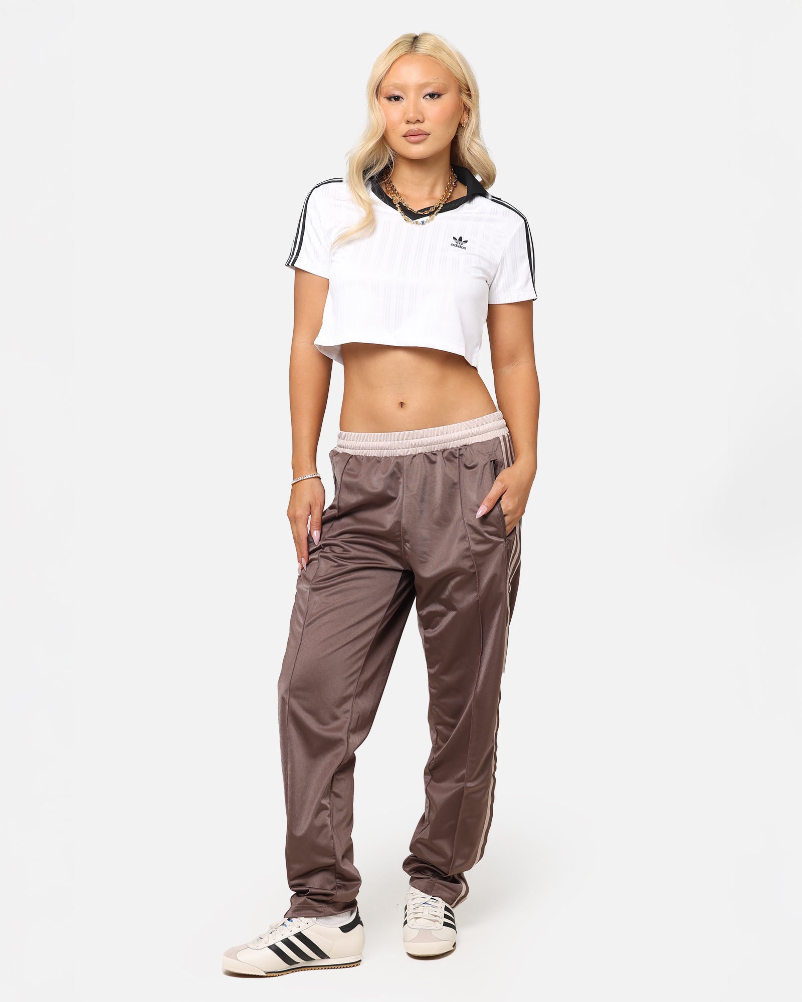 Adidas Archive Track Pants for Men - Earth Strata Color | Comfortable Athletic Joggers for Running, Gym & Casual Wear