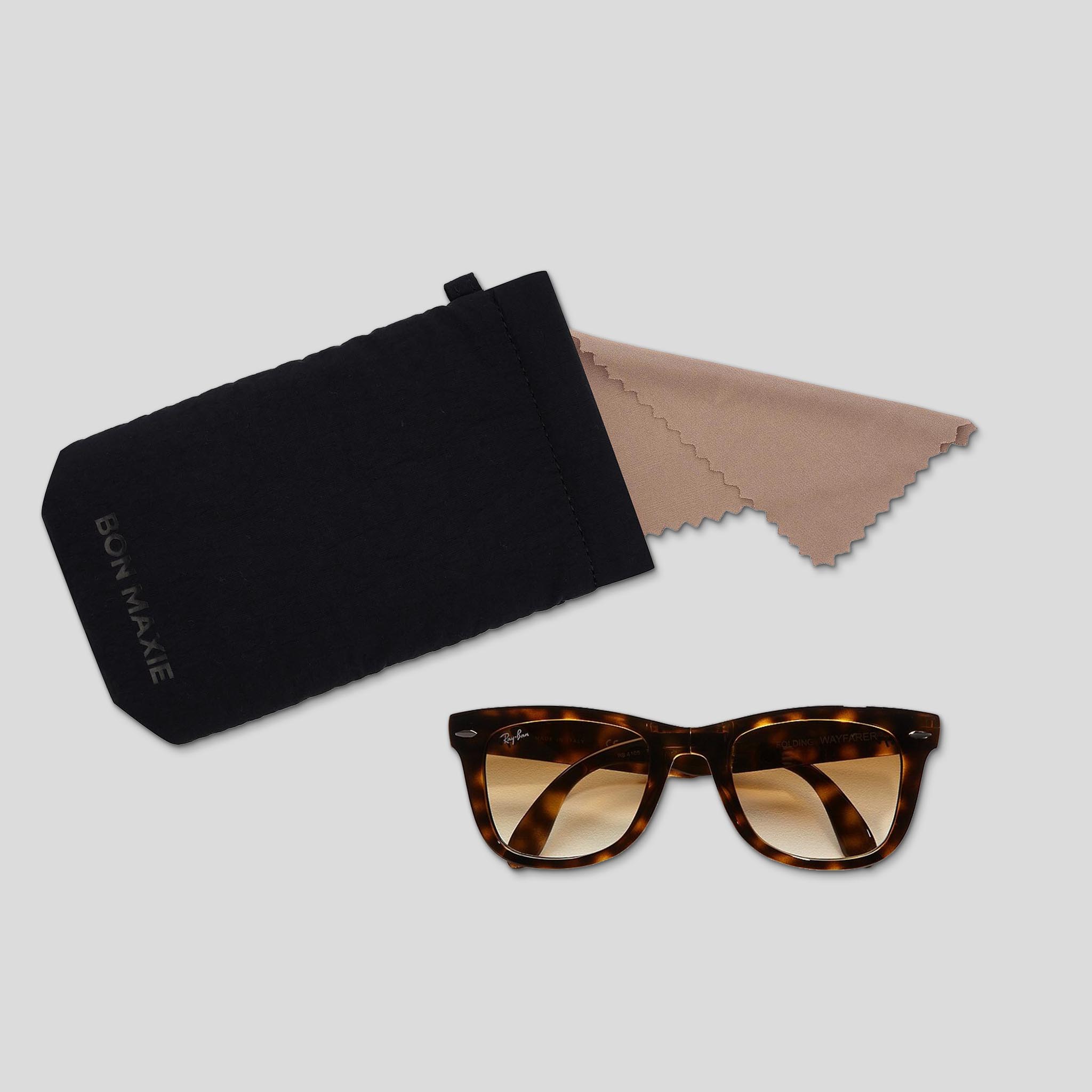 Easy Squeezy Glasses Case Black - Durable Eyewear Protector for Travel, Work & Everyday Use