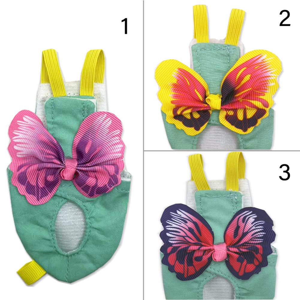 **Parrot Diaper Harness & Flight Suit for Small to Medium Birds – Adjustable, Colorful Leash – Perfect for Training, Travel & Indoor Play**