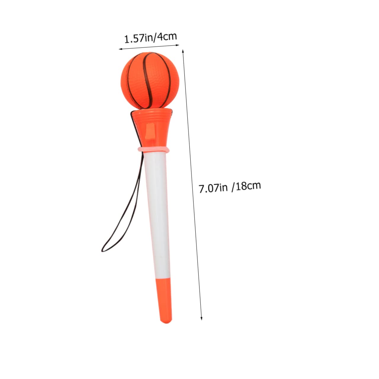 NUOBESTY 4 Sets Basketball Themed Ballpoint Pens - Comfortable Grip, Personalized Ink Pens for Kids & Adults (6pcs x 4) - Perfect for School, Office, Sports Parties & Gift Giving
