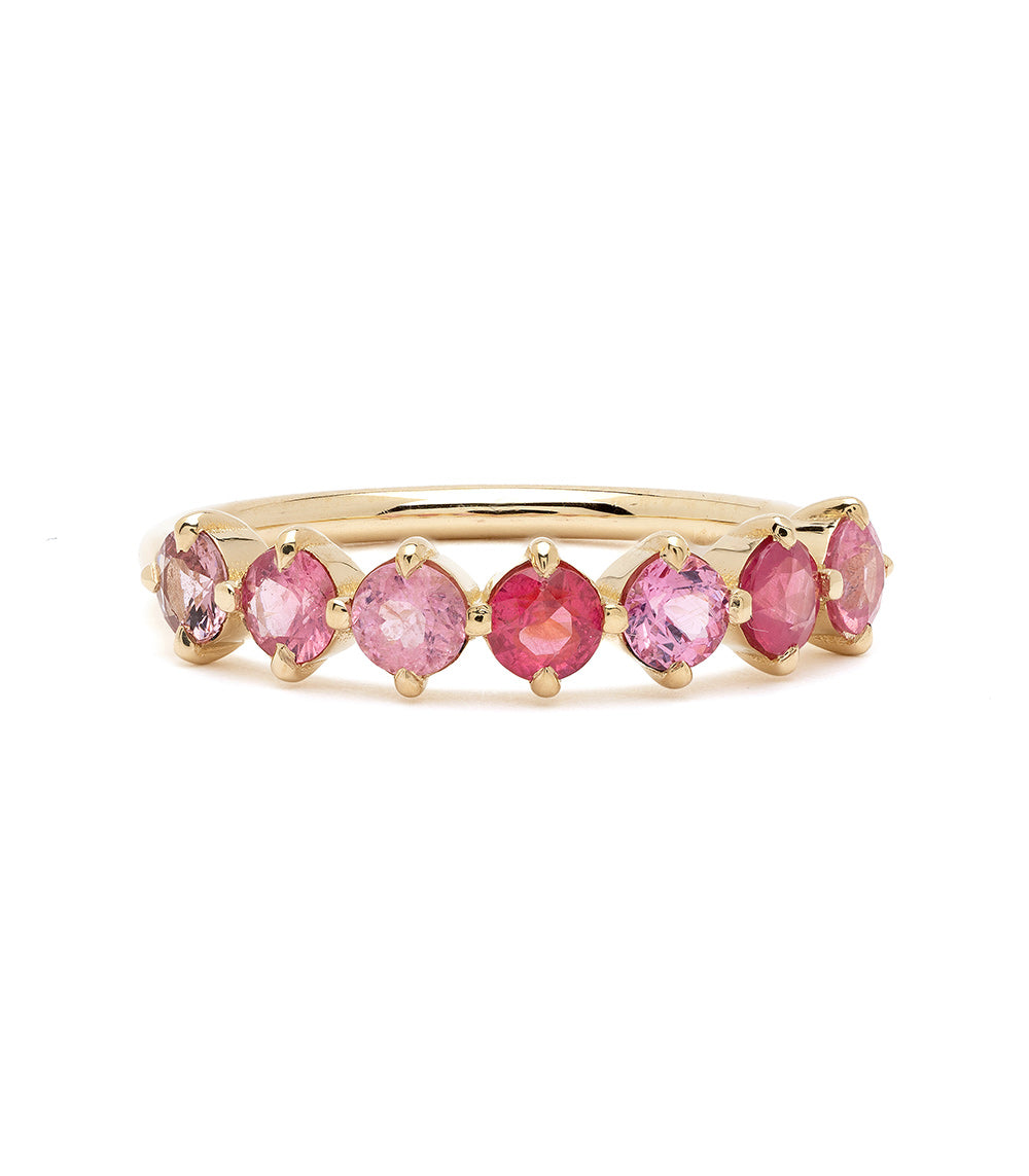 Claudette Gemstone Stacking Ring Set - Dainty Stackable Rings for Women, Minimalist Jewelry Gift for Her - Perfect for Layering, Everyday Wear & Special Occasions