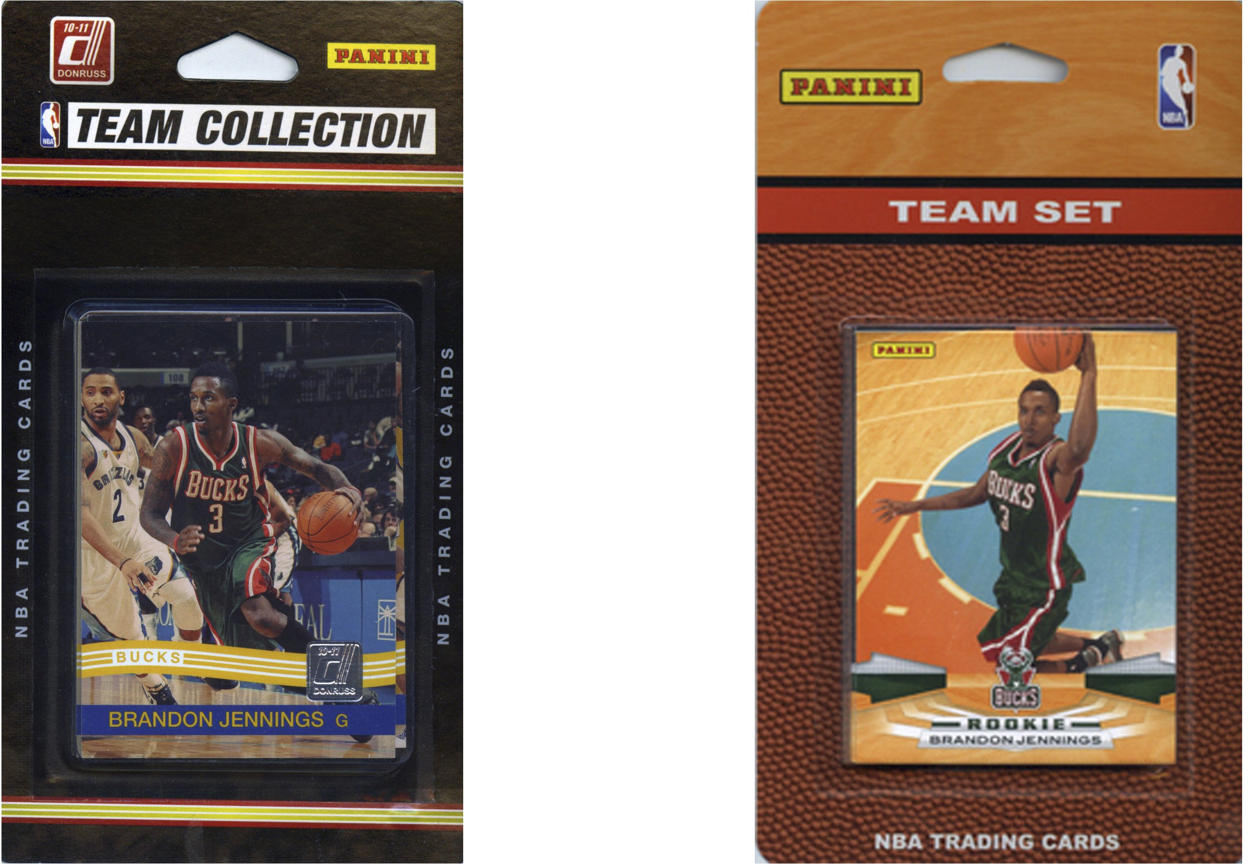 NBA Milwaukee Bucks Official Licensed Trading Card Team Set - 2 Different Styles - Perfect for Collectors, Fans, and Sports Memorabilia Enthusiasts