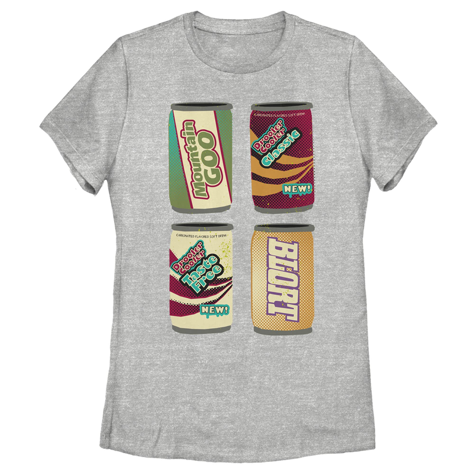 Women's Monsters at Work Monster Soda Pop Graphic T-Shirt | Funny Cartoon Tee | Casual Wear & Gift for Disney Fans