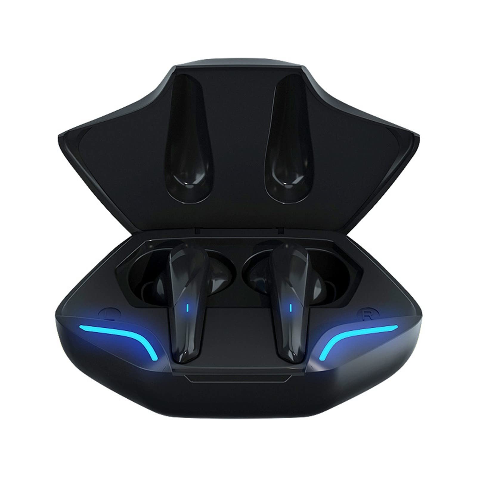 DIIZNW KW-01 Bluetooth 5.0 Wireless Gaming Headset with Low Latency - Competitive Esports Headphones for PC, PS5, Xbox & Mobile Gaming