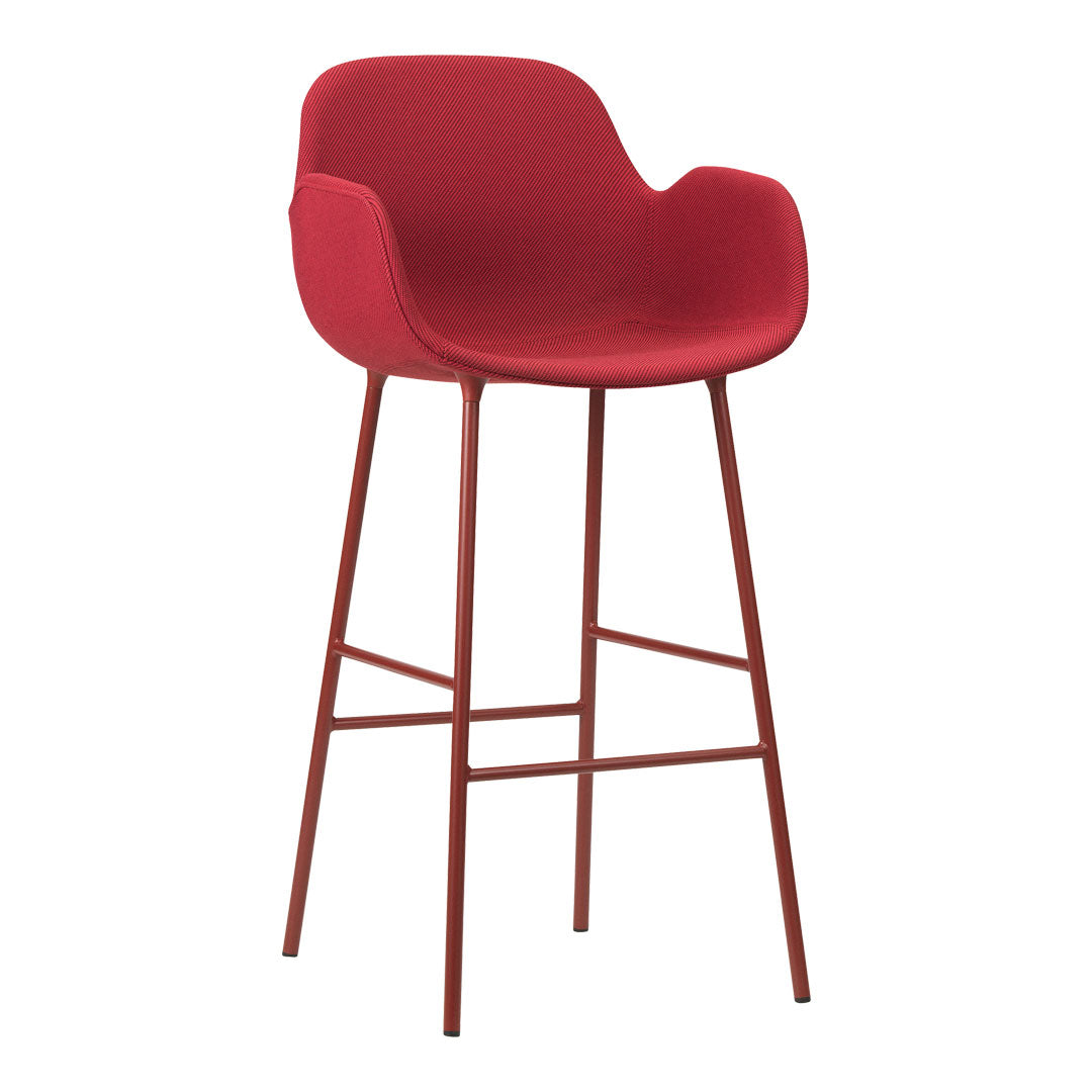 Form Bar Armchair - Fully Upholstered Modern Lounge Chair for Living Room, Bar, or Office | Comfortable Seating for Home Decor