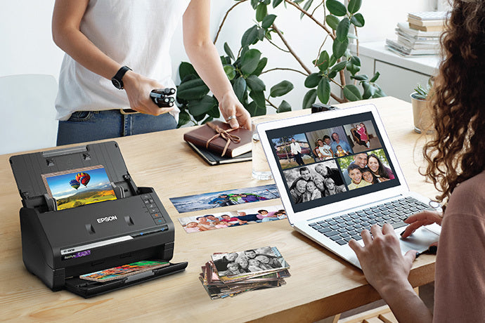 Epson FastFoto FF-680W Wireless High-Speed Photo & Document Scanner - Perfect for Home Office, Archiving Family Photos & Digitizing Old Pictures